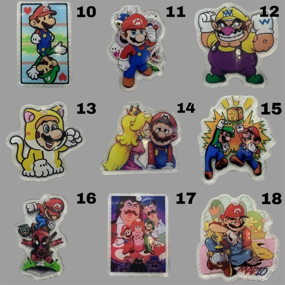 “It’s a Me…” Keychains - Picture 4 of 7